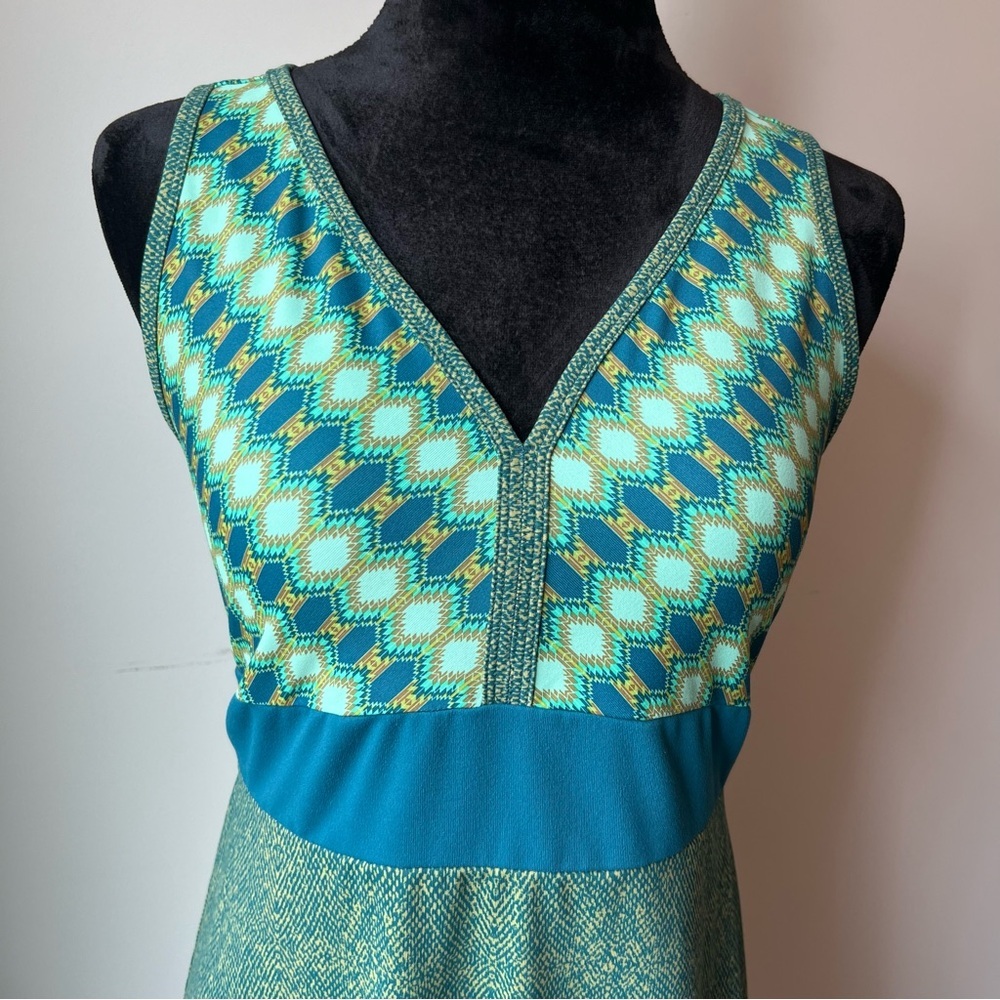 Marmot Green Mini Dress - Size Medium - Picture 3 of 16